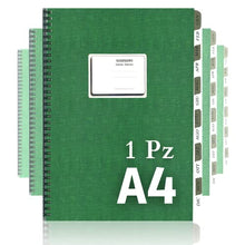 Laden Sie das Bild in den Galerie-Viewer, LogicaShop Registro Scadenziario A4, Pagamenti Mensile 12 mesi (1) - LogicaShop.it