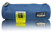 Carica l'immagine nel visualizzatore di Gallery, LogicaShop Astuccio Portapenne Piccolo a Bustina Morbido Impermeabile Scomparto Vuoto 1 Zip, (Blu)