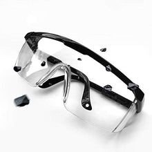 Laden Sie das Bild in den Galerie-Viewer, LogicaShop ® SafEye1 – Anti-Beschlag-Virus-Schutzbrille für das Gesundheitswesen, CE EN166-zertifiziert, übertransparenter chemischer Augenschutz, kompatibel für chemische Laborarbeiten, Männer und Frauen
