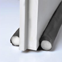 Carica l'immagine nel visualizzatore di Gallery, LogicaShop DRAFTS Paraspifferi Sotto Porta Blindata Ingresso, Guarnizione Isolante Porte e Finestre Anti Spifferi Aria e Insetti, Universale, Nero (Sottoporta)