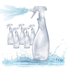Load image into Gallery viewer, LogicaShop Spick & Spray Spruzzini Nebulizzatori Vuoti uso Professionale, Bottiglie Plastica Trasparente Flaconi Spray, Spruzzatori, Alimentari, Piante, Parrucchieri (5, 750 ml)