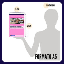 Carica l'immagine nel visualizzatore di Gallery, LogicaShop Blocchi Fatture ad 1 Aliquota 50x2 Autoricalcante f.to 22x14,8 - Blocco Fattura, Blocchetti in duplice copia