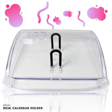 Charger l'image dans la galerie, LogicaShop Porta Calendario Giornaliero Perpetuo Piccolo da Tavolo con Portapenne Base Planner Agenda con Anelli - Almanacco Agenda Organizer Planning Scrivania Ufficio Settimanale Appuntamenti - LogicaShop.it