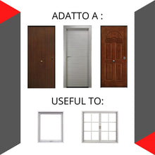 Carica l'immagine nel visualizzatore di Gallery, LogicaShop DRAFTS Paraspifferi Sotto Porta Blindata Ingresso, Guarnizione Isolante Porte e Finestre Anti Spifferi Aria e Insetti, Universale, Nero (Sottoporta)