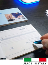 Carica l'immagine nel visualizzatore di Gallery, LogicaShop Blocchi Ricevuta Generica in Duplice Copia, Blocchetto Libretti Ricevute Generiche, Blocchetti Autoricalcanti per Pagamento Associazione, Ricevutario ASD Sportive
