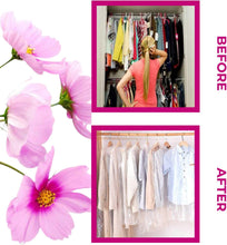 Carica l'immagine nel visualizzatore di Gallery, LogicaShop Dress - Custodie Copri Abiti Trasparenti Copriabiti Antipolvere Indumenti Armadio Anti Umidità e Antitarme Buste Plastica Polietilene (90cm per GIACCHE E ABITI)