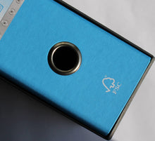 Carica l'immagine nel visualizzatore di Gallery, LogicaShop UBOX 6 Raccoglitori ad Anelli A4 Dorso 8 con Custodia Cartone, Formato Commerciale, Registratore con Meccanismo a Leva D, Raccoglitore con Scatola, Faldone Universale (Celeste)