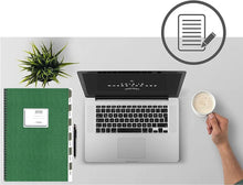 Carica l'immagine nel visualizzatore di Gallery, LogicaShop Scadenziario Mensile 12 mesi, Scadenzari A4, Quaderno Pagamenti, Registro Scadenzario Incassi Annuale, Scadenziari Fatture Ufficio