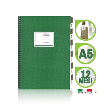 Charger l'image dans la galerie, LogicaShop Registro Scadenziario A5, Pagamenti Mensile 12 mesi (1) - LogicaShop.it