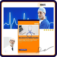 Carica l'immagine nel visualizzatore di Gallery, LogicaShop Ricevute Sanitare Non Numerate in Duplice Copia Autoricalcante 50x2 - Formato A5