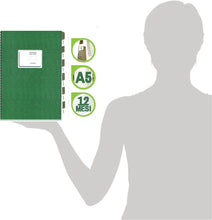 Carica l'immagine nel visualizzatore di Gallery, LogicaShop Scadenziario Mensile 12 mesi, Scadenzari A5, Quaderno Pagamenti, Registro Scadenzario Incassi Annuale, Scadenziari Fatture Ufficio