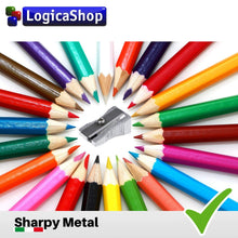 Carica l'immagine nel visualizzatore di Gallery, LogicaShop Sharpy Metal Set Temperini Piccoli in Metallo 1 Foro e Lama in Acciaio (5)