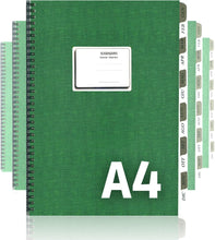 Carica l'immagine nel visualizzatore di Gallery, LogicaShop Scadenziario Mensile 12 mesi, Scadenzari A4, Quaderno Pagamenti, Registro Scadenzario Incassi Annuale, Scadenziari Fatture Ufficio