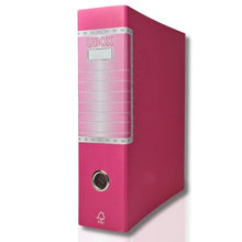 Laden Sie das Bild in den Galerie-Viewer, LogicaShop UBOX Raccoglitore ad Anelli A4, Faldone Ufficio con Custodia (Dorso 8, 1Pz Commerciale, Viola)

