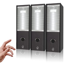 Charger l&#39;image dans la galerie, LogicaShop UBOX Set Raccoglitori ad Anelli A4, Faldoni Ufficio con Custodia (Dorso 8, 3Pz Commerciale, Nero)
