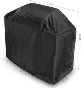LogicaShop Bear Grill BBQ Custodia Copri Barbecue da Esterno, Copertura Resistente Impermeabile Rettangolare (COVER 240x125X61)