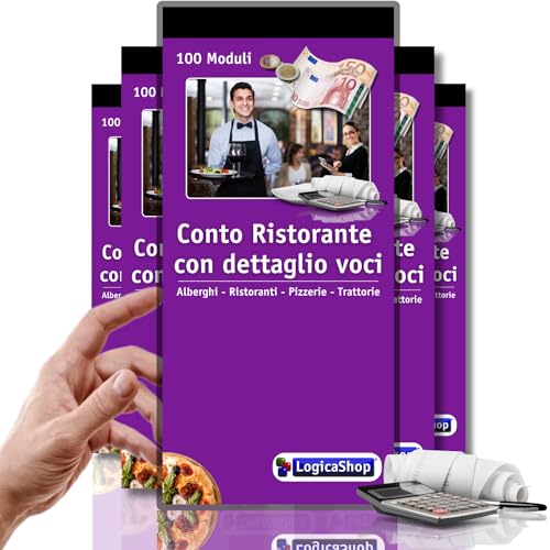 LogicaShop Conto Ordini Ristorante con Dettaglio Voci - Ricevuta Pagamento Pizzeria Trattoria (20)