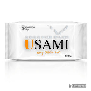 LogicaShop USAMI Saponette Monouso Hotel, B&b, Alberghi, Kit Cortesia Bagno 14gr (400)