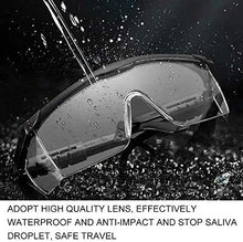 Laden Sie das Bild in den Galerie-Viewer, LogicaShop ® SafEye1 – Anti-Beschlag-Virus-Schutzbrille für das Gesundheitswesen, CE EN166-zertifiziert, übertransparenter chemischer Augenschutz, kompatibel für chemische Laborarbeiten, Männer und Frauen
