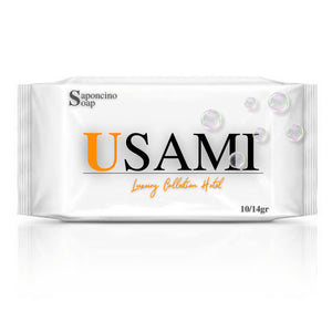 LogicaShop USAMI Saponette Monouso Hotel, B&b, Alberghi, Kit Cortesia Bagno 14gr (500)