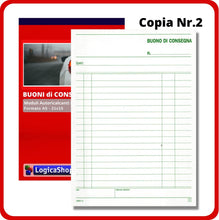 Load image into Gallery viewer, LogicaShop® Delivery Note Pads, Duplicate Forms, Self-Upsetting Pads, Office Receipt Booklet 2 Copies A5 Size-21x15cm
