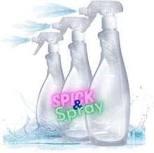 Carica l&#39;immagine nel visualizzatore di Gallery, LogicaShop Spick &amp; Spray - Spruzzino Nebulizzatore Plastica Trasparente Vuoto uso Professionale, Bottiglia Flacone Spray, Spruzzatore Parrucchieri, Piante, Pulizie (750 ml)
