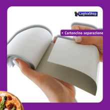 Charger l&#39;image dans la galerie, LogicaShop Blocchi Comande Ordini Ristorante Pizzeria con 25 Moduli in Duplice Copia - Blocchetti 25x2 Autoricalcanti 17x10cm
