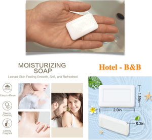 LogicaShop USAMI Saponette Hotel Monouso B&b Alberghi, Piccole Monodose, Kit Cortesia Bagno