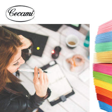 Carica l&#39;immagine nel visualizzatore di Gallery, Cecami Cartoncini Colorati con Busta, 100Pz 11x8cm, Biglietti Colorati Piccoli con Busta, Festa Compleanno Auguri Regalo, Bigliettini Auguri con Buste 5 Colori Forti Assortiti, Bustine con Foglietti
