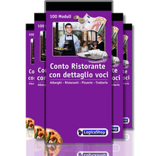 Cargar imagen en el visor de la galería, LogicaShop Conto Ordini Ristorante con Dettaglio Voci - Ricevuta Pagamento Pizzeria Trattoria (40)

