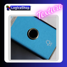 Laden Sie das Bild in den Galerie-Viewer, LogicaShop UBOX Set Raccoglitori ad Anelli A4, Faldoni Ufficio con Custodia (Dorso 8, 3Pz Commerciale, Celeste)
