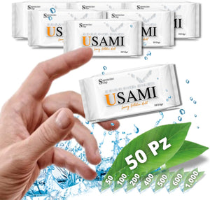 LogicaShop ® USAMI Disposable Hotel Soaps B&amp;B Hotels, Small Single-Dose, Bathroom Courtesy Kit