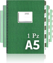Charger l&#39;image dans la galerie, LogicaShop Scadenziario Mensile 12 mesi, Scadenzari A5, Quaderno Pagamenti, Registro Scadenzario Incassi Annuale, Scadenziari Fatture Ufficio
