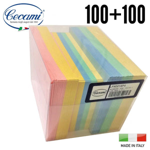 Cartoncini Colorati con Busta, 100Pz 11x8 cm, Biglietti Colorati Piccoli con Busta, Multicolore - Bigliettini Auguri con Buste 5 Colori Pastello Assortiti, Bustine con Foglietti (5 Colori)