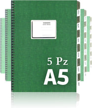 Charger l&#39;image dans la galerie, LogicaShop Scadenziario Mensile 12 mesi, Scadenzari A5, Quaderno Pagamenti, Registro Scadenzario Incassi Annuale, Scadenziari Fatture Ufficio
