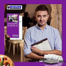 Load image into Gallery viewer, LogicaShop ® Restaurant Order Account Block with Item Details - Pizzeria Trattoria Receipt
