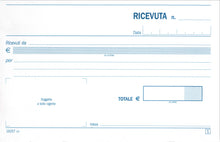 Carica l&#39;immagine nel visualizzatore di Gallery, LogicaShop Blocchetto Ricevute Generiche Pagamento in Duplice Copia Autoricalcanti, per Associazioni Sportive e Affitto, 50x2 (5)
