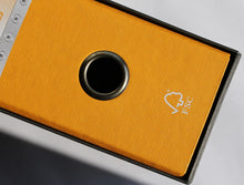 Load image into Gallery viewer, LogicaShop UBOX 6 Raccoglitori ad Anelli A4 Dorso 8 con Custodia Cartone, Formato Protocollo, Registratore con Meccanismo a Leva D, Raccoglitore con Scatola, Faldone Universale (Giallo - Protocollo)

