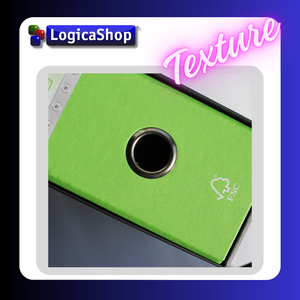 LogicaShop UBOX SET 3 RACCOGLITORI AD ANELLI A4 CON CUSTODIA – CLASSIFICATORI FALDONI DOCUMENTI ARCHIVIO UFFICIO – DOX REGISTRATORI A LEVA (Dorso 8, Protocollo 35cm, 9 Colori)