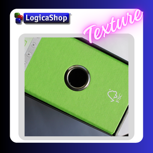 LogicaShop ® UBOX 1 RACCOGLITORE AD ANELLI A4 CON CUSTODIA – CLASSIFICATORI FALDONI DOCUMENTI ARCHIVIO UFFICIO – DOX REGISTRATORI A LEVA (Dorso 8, Commerciale 32cm, 9 Colori)