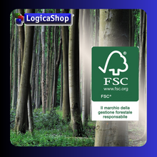 Cargar imagen en el visor de la galería, LogicaShop UBOX SET 12 RACCOGLITORI AD ANELLI A4 CON CUSTODIA – CLASSIFICATORI FALDONI DOCUMENTI ARCHIVIO UFFICIO – DOX REGISTRATORI A LEVA (Dorso 8, Commerciale 32cm, 9 Colori)
